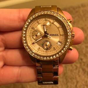 Fossil Watch Rose Gold